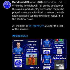 FULL TIME | DUN 4 - 0 TRO